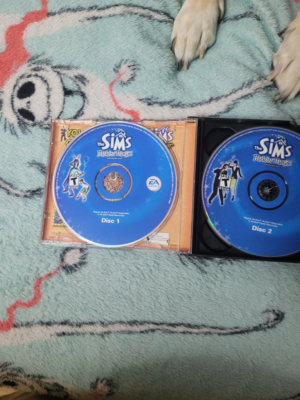 The Sims Makin' Magic Expansion Pack - Blue PC Game Case
